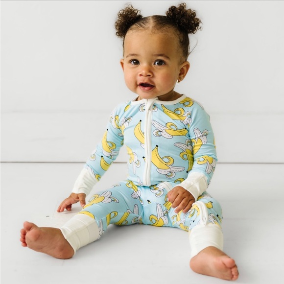 Little Sleepies Other - Banana print little Sleepies Bamboo Pajamas 12-18m
